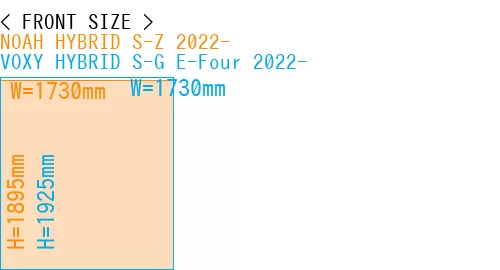 #NOAH HYBRID S-Z 2022- + VOXY HYBRID S-G E-Four 2022-